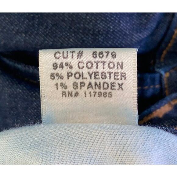 J Brand Dark Denim Flare Leg Jeans Size 25 - Picture 5 of 5